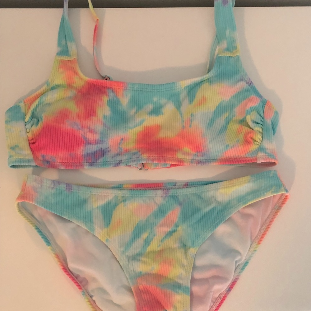 Womens/Juniors Xhilaration tye dye bikini set